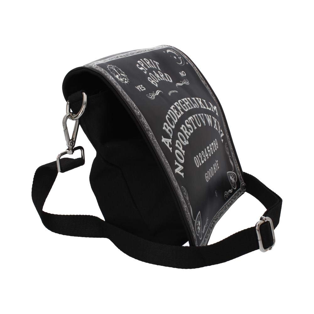 Spirit Board Embossed Shoulder Tablet Bag Black 25cm 6