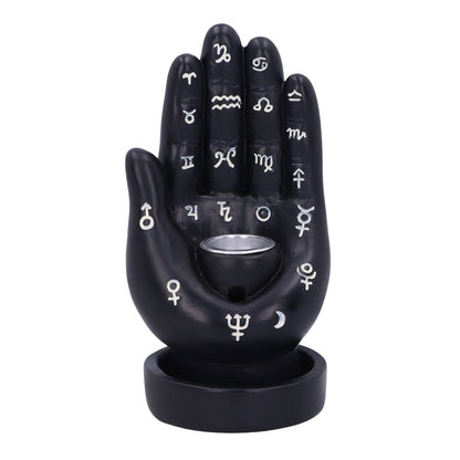 Hand Back Flow Burner Black 12cm Palmistry Backflow Incense 2