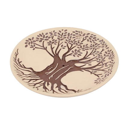 Set Of Four Sacred Tree Incense Burners 13cm Burner 3