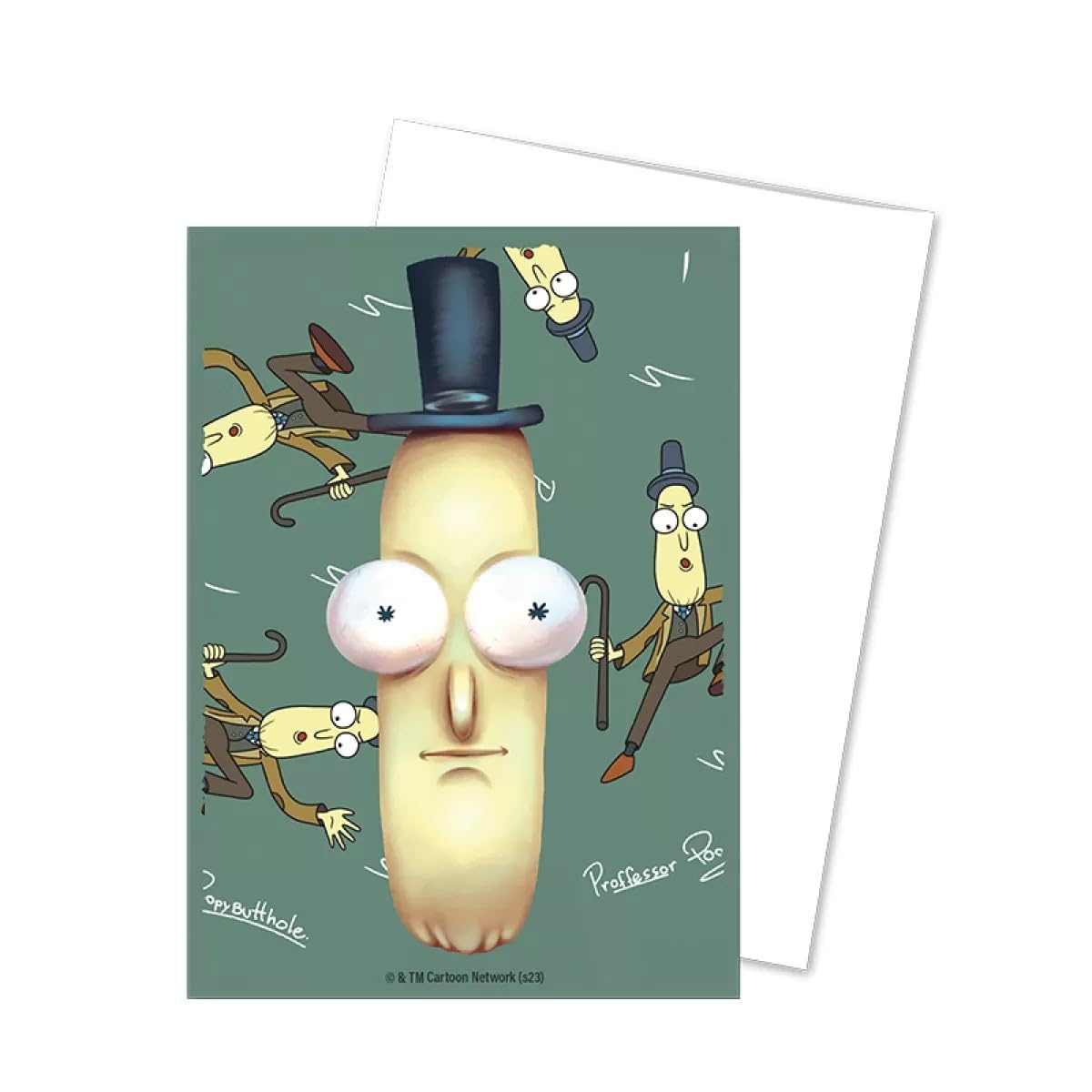 Arcane Tinmen ApS ART16075 Dragon Shield:Classic Brushed Art: Rick & Morty - Mr. Poopy Butthole (100) 2