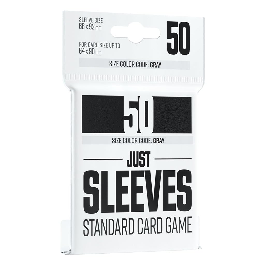 Just Sleeves | Pack of 50 Standard Card Sleeves for Board Game and Card Game