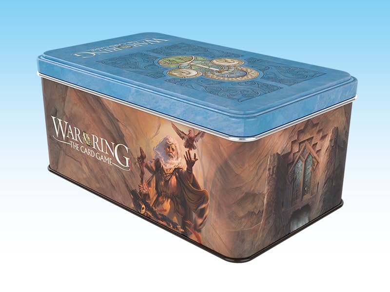 War of the Ring the Card Game Free Peoples Card Box and Sleeves Radagast Version 1