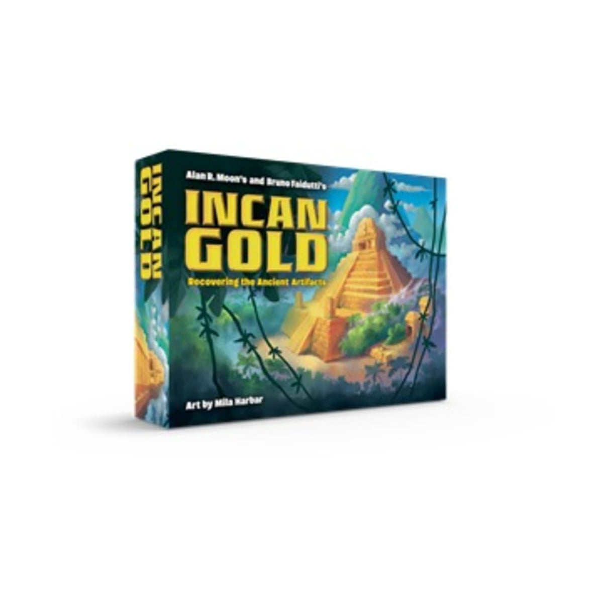 Incan Gold Recovering The Ancient Artifacts 2024 Edition with New Dangers Expansion 1