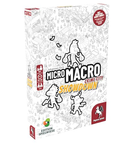 Pegasus Spiele Micro Macro Crime City: Showdown Board Game 1