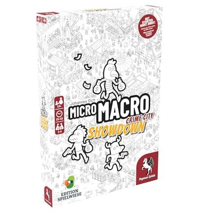 Pegasus Spiele Micro Macro Crime City: Showdown Board Game 1