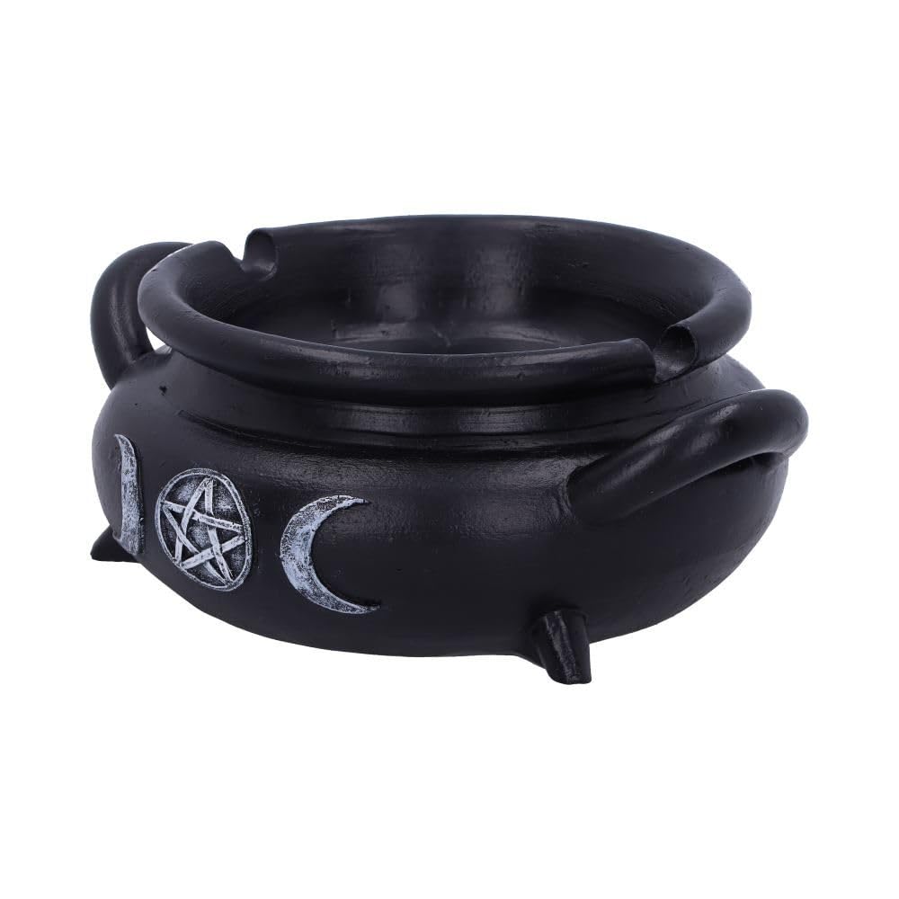 Set of Six Cauldron Bubble Witch Wiccan Incense Stick Burners 13cm 4