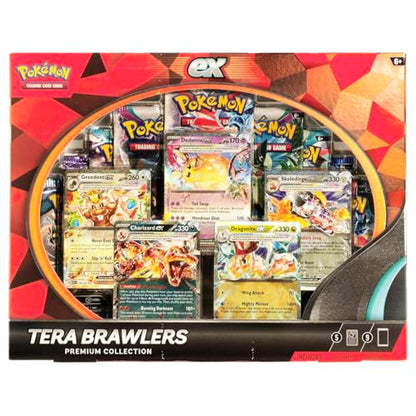 Pokemon TCG Tera Brawlers Premium Collection Trading Cards 1