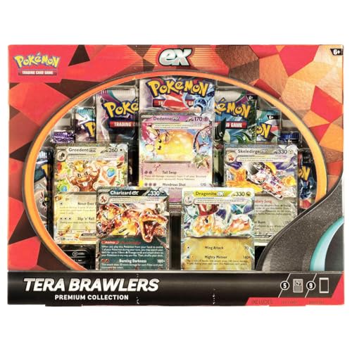 Pokemon TCG Tera Brawlers Premium Collection Trading Cards 1
