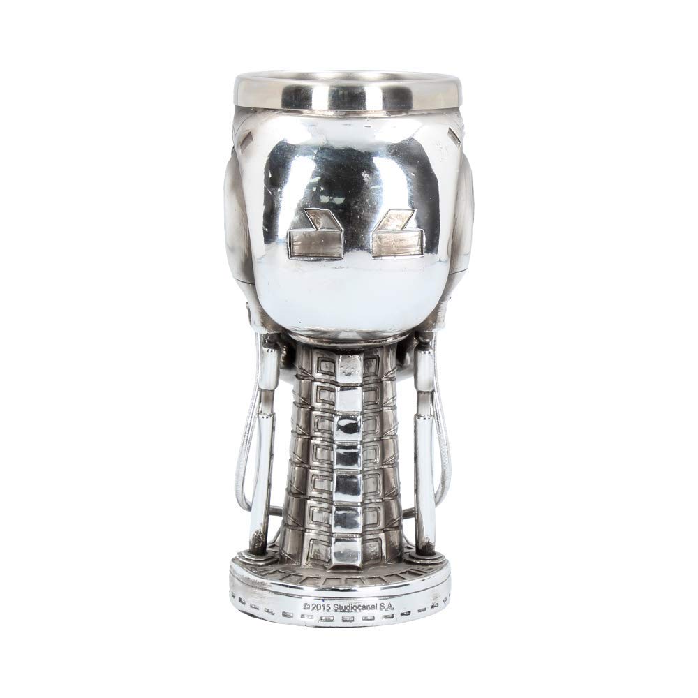 T800 Terminator 2 Judgement Day T2 Head Goblet Wine Glass 17cm