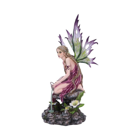 Whisper of the Water Fairy Figurine with Water Jug and Floral Base 44cm 2