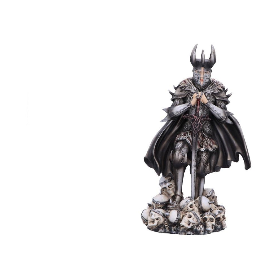 Knight of the Fallen Gothic Armoured Figurine with Skull Base 32cm 1