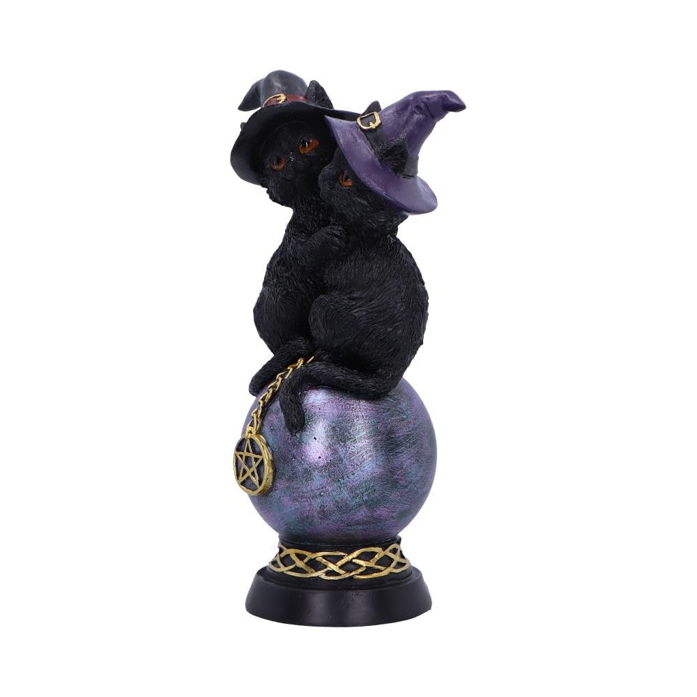 Kittens Orbuculum Witches Cat Ornament 19cm