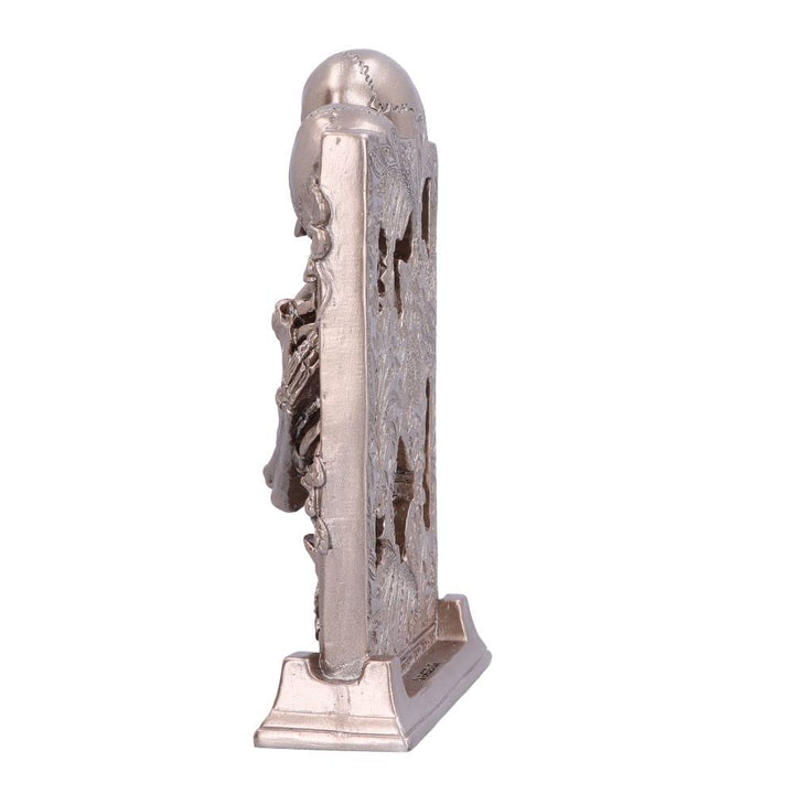 The Lovers Bronze Gothic Skeleton Ornament 20.5cm