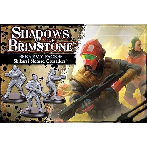 Flying Frog Productions Shadows of Brimstone: Shikarri Nomad Crusaders Enemy Pack 1
