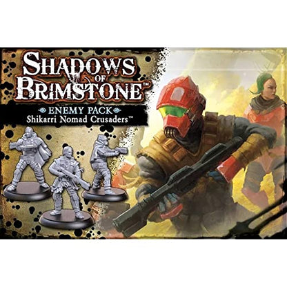 Flying Frog Productions Shadows of Brimstone: Shikarri Nomad Crusaders Enemy Pack 1