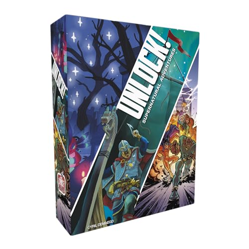 Unlock 12 Supernatural Adventures Board Game by Space Cowboys 1