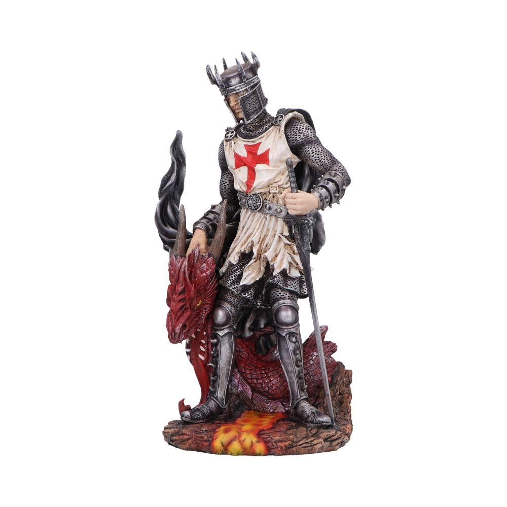 Cinders of Glory Crusader Knight and Slain Dragon Figurine 32cm 2