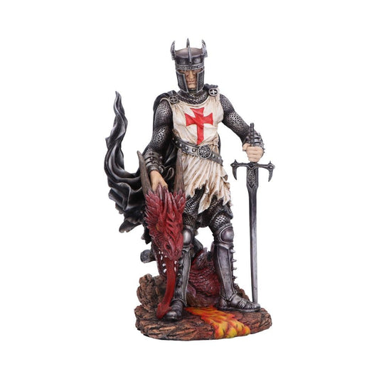 Cinders of Glory Crusader Knight and Slain Dragon Figurine 32cm 1