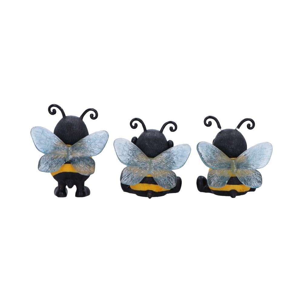 Three Wise Bees Figurines by Nemesis Now 9.5cm