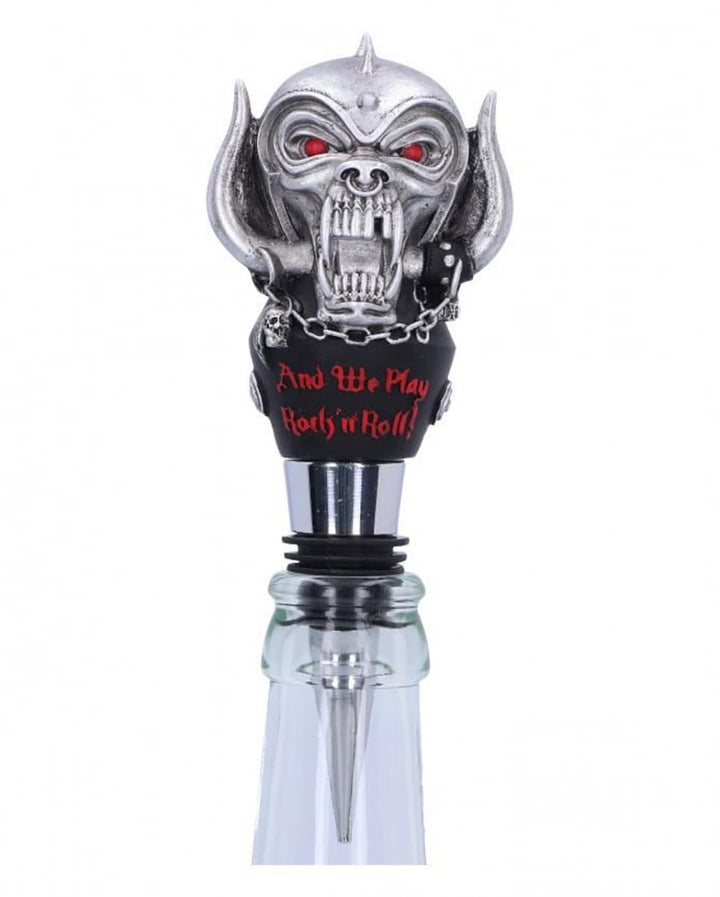 Motorhead Warpig Bottle Stopper 13.5cm Officially Licensed