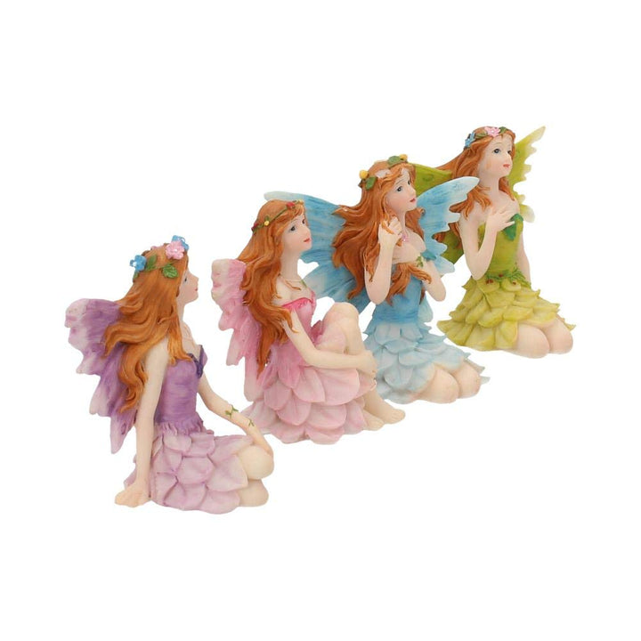 Glen Whispers Set of 4 Fairy Figurines 6.5cm