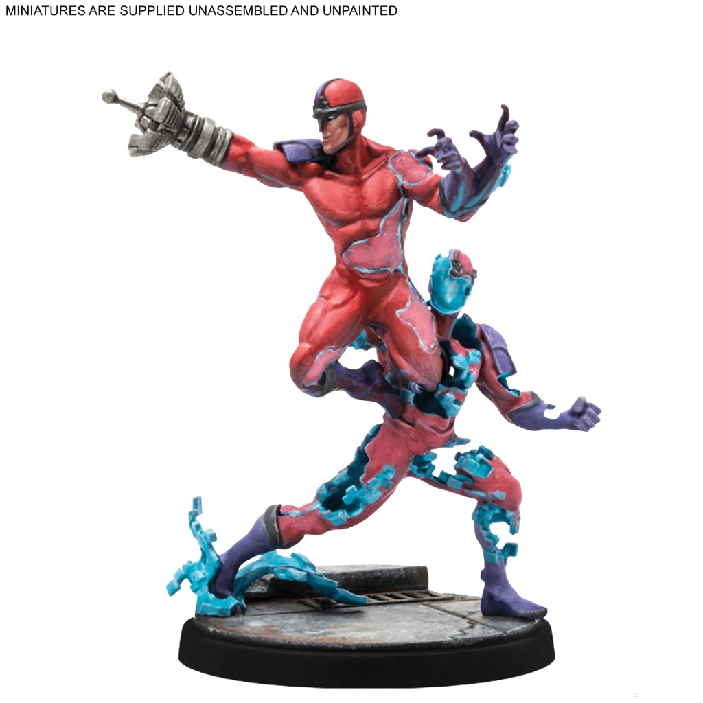 Atomic Mass Games Marvel: Crisis Protocol Klaw & M'Baku Character Pack - Wakanda's Powerhouse Duo! Tabletop Superhero Game, Ages 14+, 2 Players, 90 Minute Playtime, Made 3