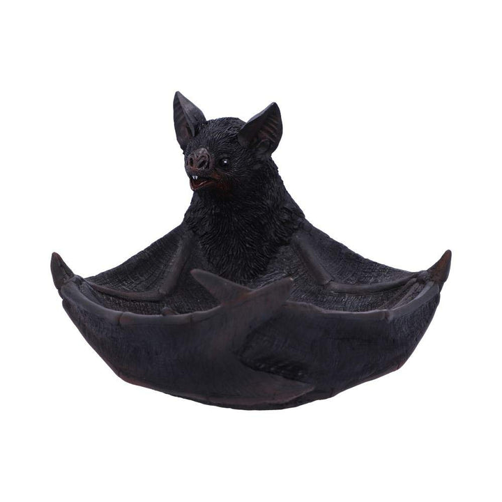 Winged Watcher Bat Trinket Holder Jewellery Dish 24.1cm