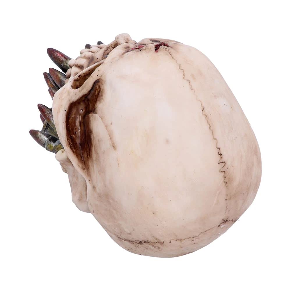 Bite the Bullet Skull Ornament