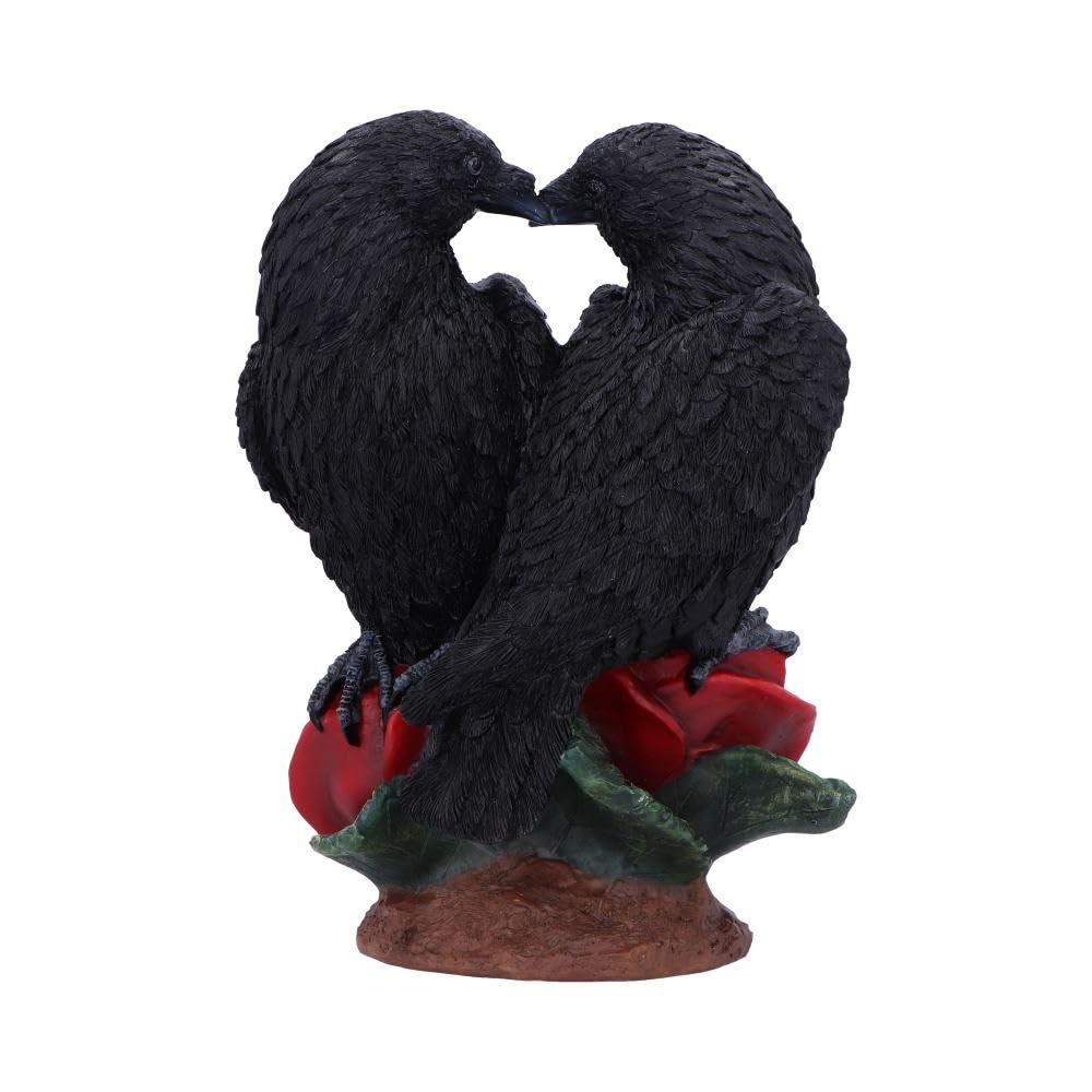 Raven Romance Decorative Resin Figurine 20cm 3