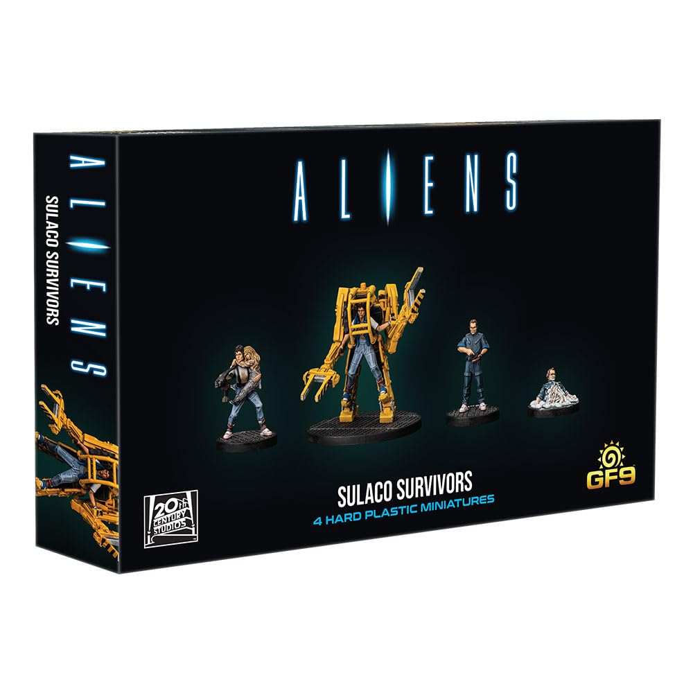 Aliens Sulaco Survivors Miniatures Gales Force Nine Kit 1