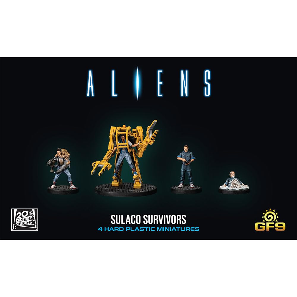 Aliens Sulaco Survivors Miniatures Gales Force Nine Kit 4