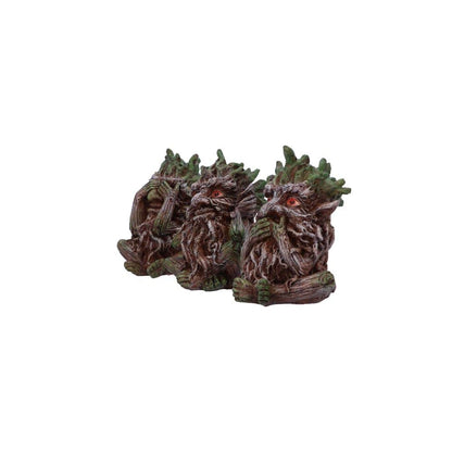 Three Wise Ents Tree Spirit Figurines 10cm 3