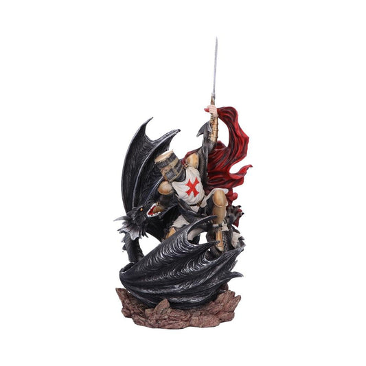 Legends Fall Knight Slaying Dragon Fantasy Figurine 56cm 2
