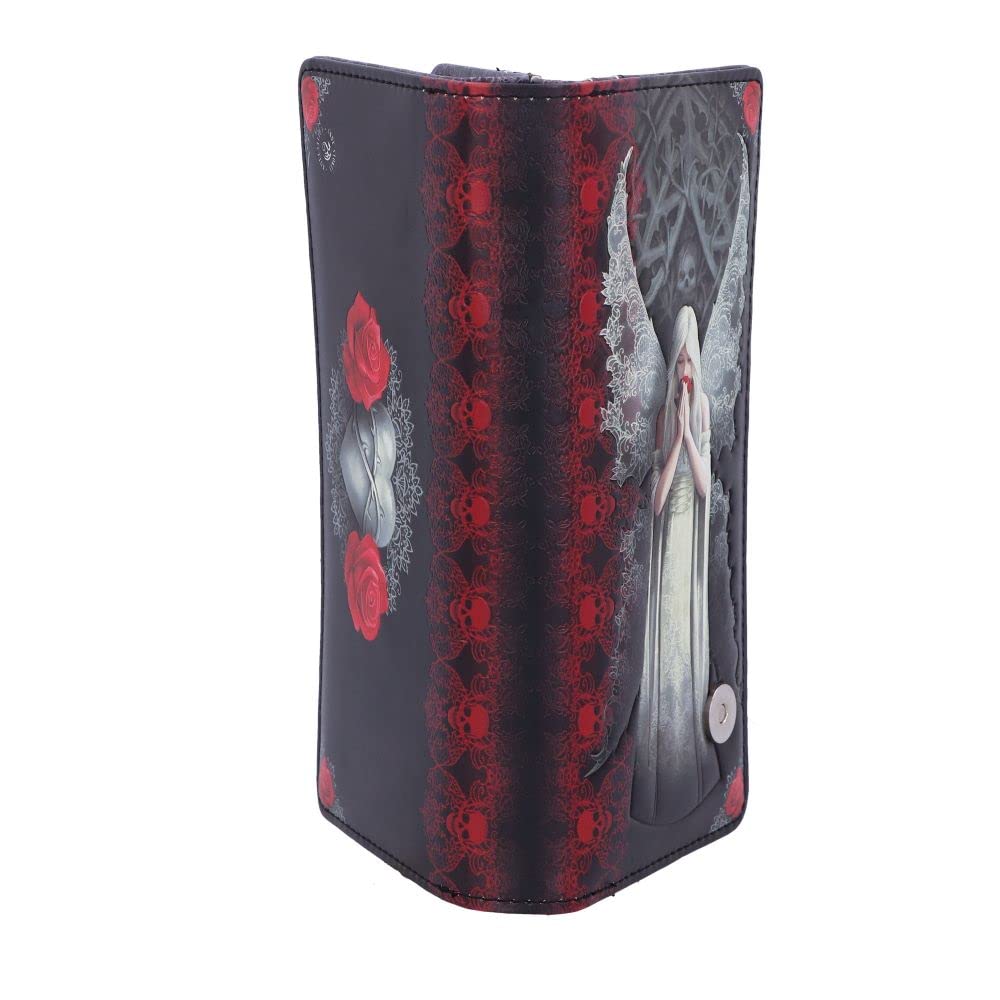 Anne Stokes Only Love Remains Gothic Angel Embossed Purse 18.5cm 6