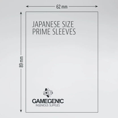 UNIT Gamegenic Prime Japanese Sized Sleeves Yellow 60 ct Gaming Accessory 2