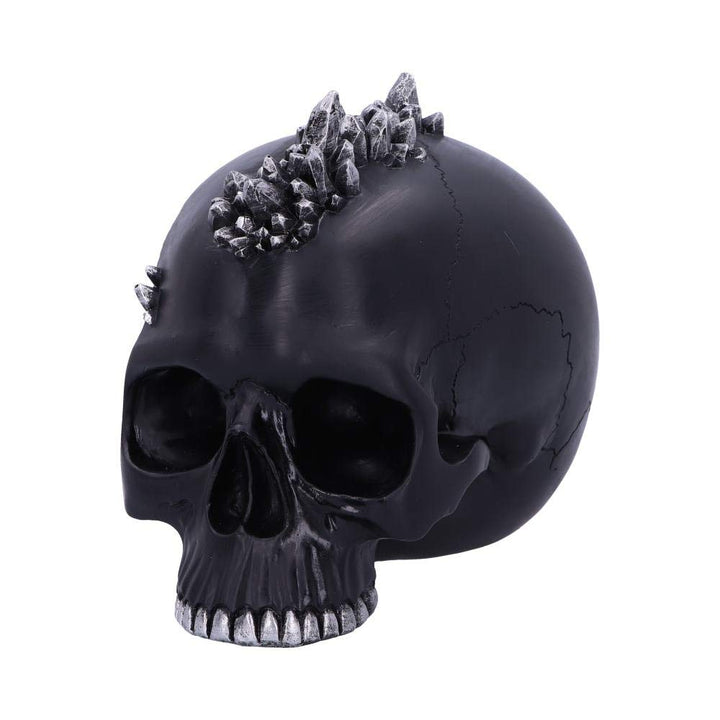 Crystal Cave Small Dragon Hiding within a Skull 16.5cm