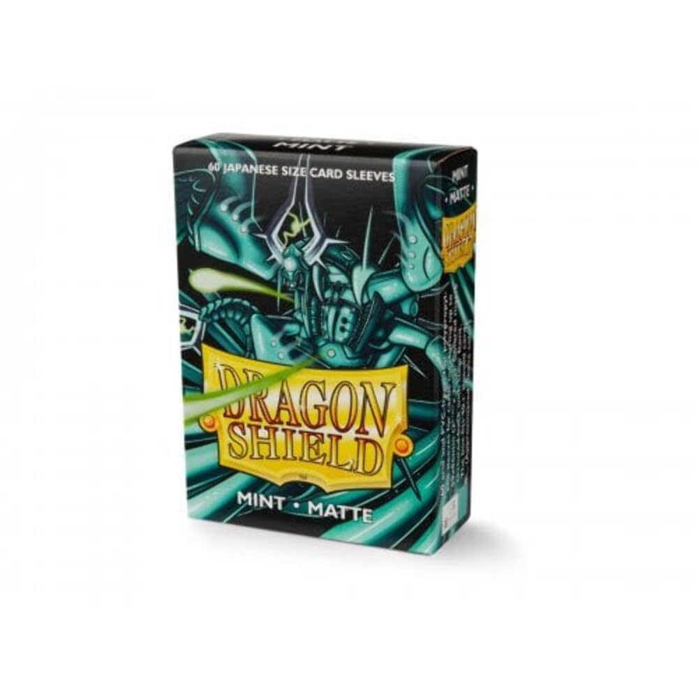 UNIT Dragon Shield Matte Japanese size Mint 60 ct In box Gaming Accessory by Arcane Tinmen 3