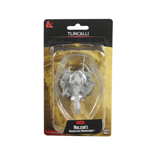 WizKids D&D Nolzur's Marvelous Miniatures: Tlincalli Dungeons and Dragons Unpainted Miniatures 1