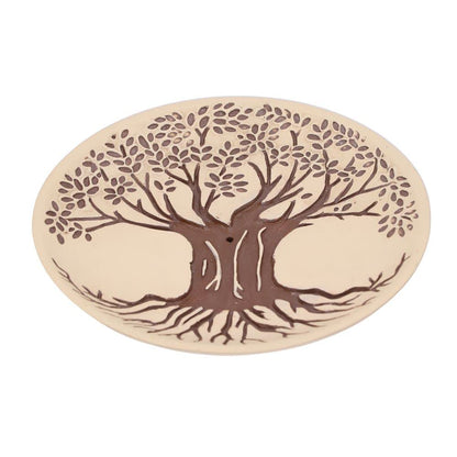 Set Of Four Sacred Tree Incense Burners 13cm Burner 2