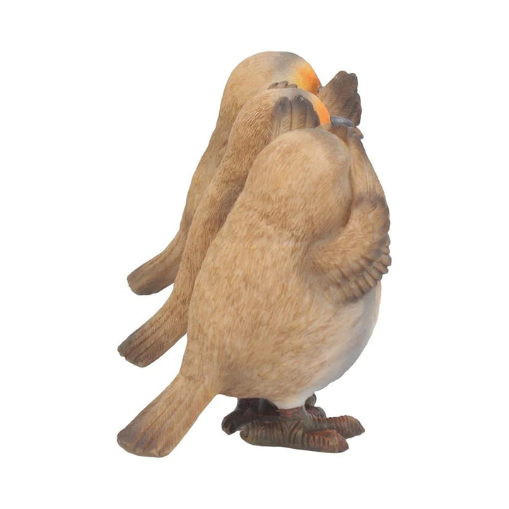 Three Wise Robin Figurines 8cm Robins
