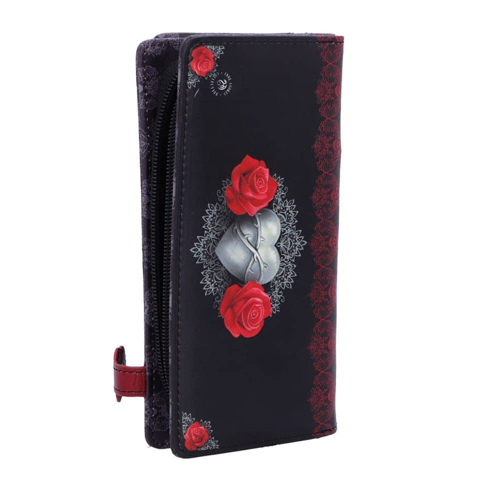Anne Stokes Only Love Remains Gothic Angel Embossed Purse 18.5cm
