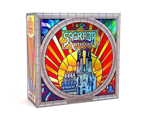 Sagrada Artisans - A Strategy Game Based on The Award-Winning Board Game, Sagrada! | Family Board Game for Kids & Adults | Ages 10 and Up | for 2 to 4 Players | Easy to Learn