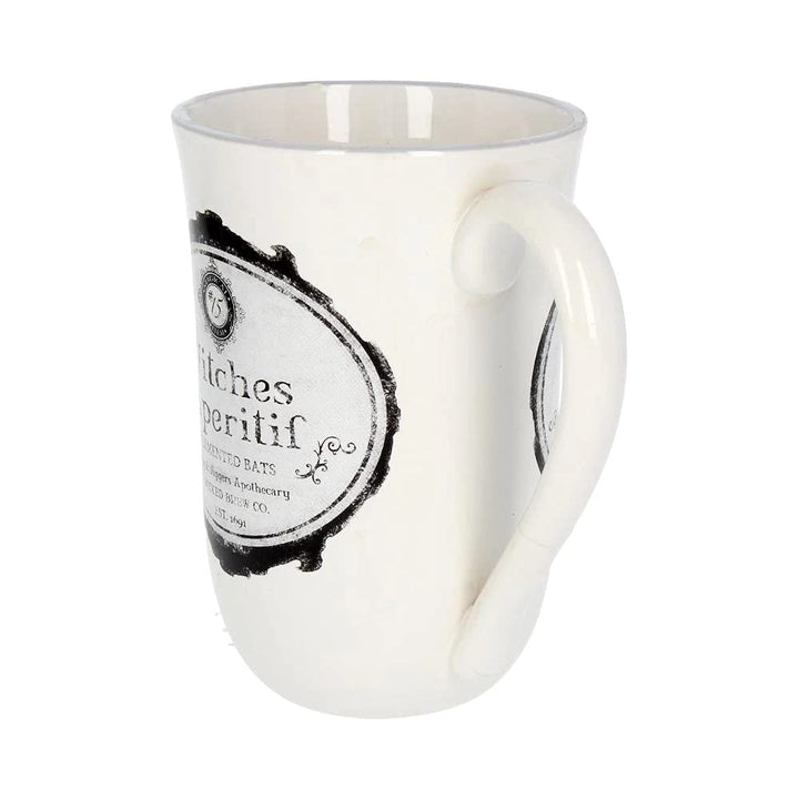 Witches Aperitif Apothecary Ceramic Mug 14.5cm