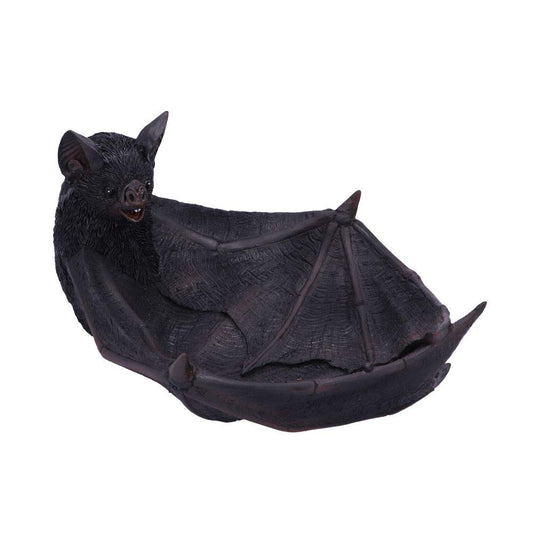 Winged Watcher Bat Trinket Holder Jewellery Dish 24.1cm 2