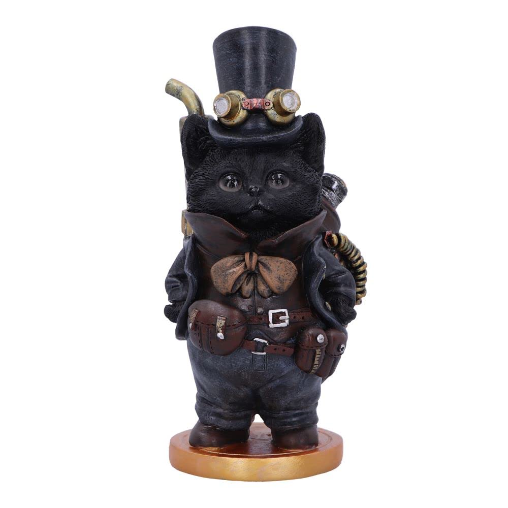 Steampunk Cat Figurine Steamsmiths 19.5cm