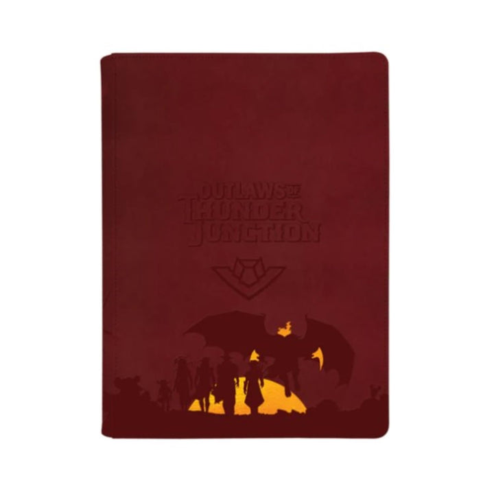 Ultra PRO 9-Pocket PRO-Binder for Magic: The Gathering Outlaws of Thunder Junction Zippered PRO-Binder Ft. Set Symbol and Gang Silhouette, Premium Pokemon Cards & Trading Card Game Storage Solution