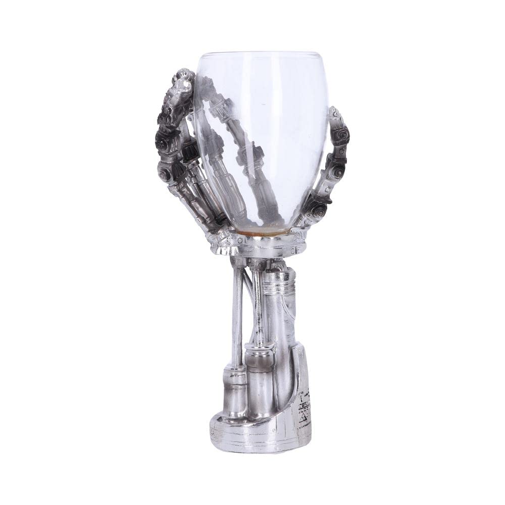 Terminator 2 T800 Hand Goblet Wine Glass Official Merchandise Judgment Day 19cm 8
