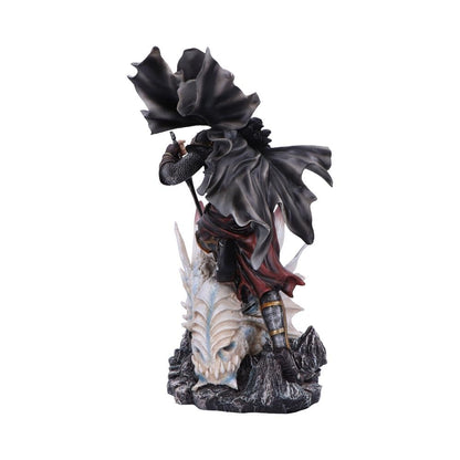 The Price of Valour Kneeling Knight with Slain Dragon Figurine 34.5cm 3