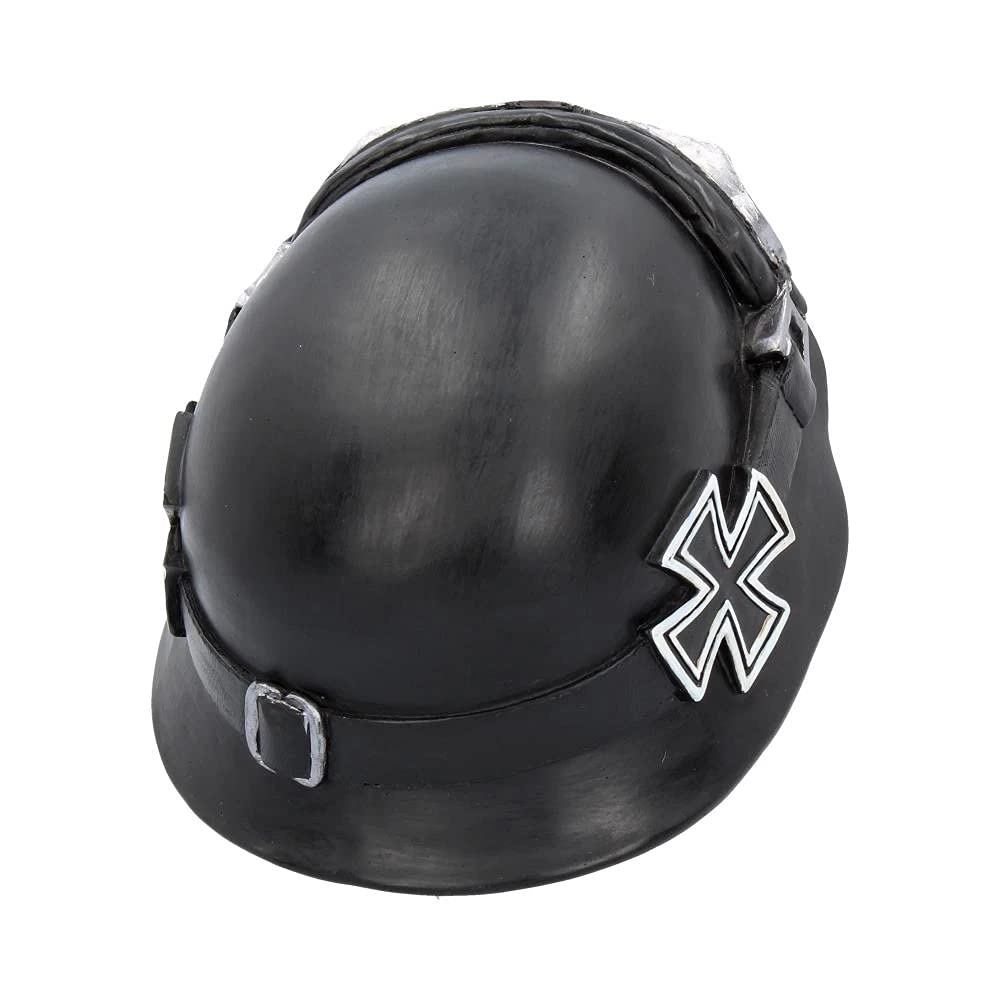 Iron Cross Helmet and Goggles Biker Skull 15.5cm