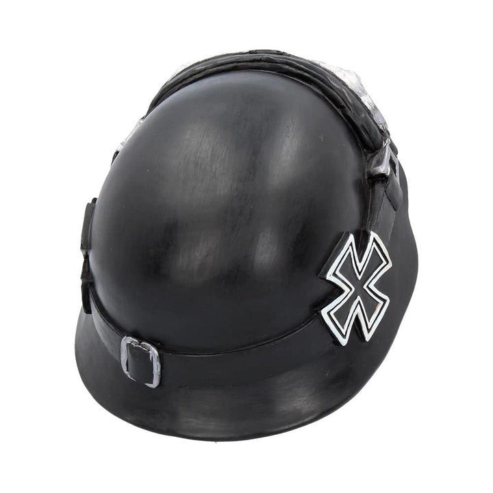 Iron Cross Helmet and Goggles Biker Skull 15.5cm